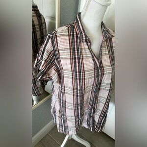 Woolrich Women's Carabelle Short Sleeve Shirt sz XL